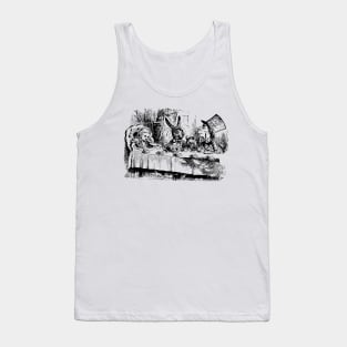 Alice in Wonderland | Mad Hatters Tea Party | Vintage Alice | Tank Top